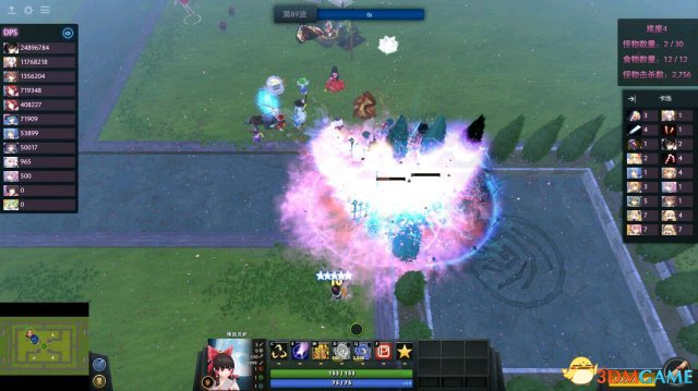 东方梦符祭文文挂机低运营玩法